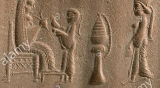 Մ.թ.ա. VIդ կնիքը՝ Անահիտ աստվածուհու պատկերով